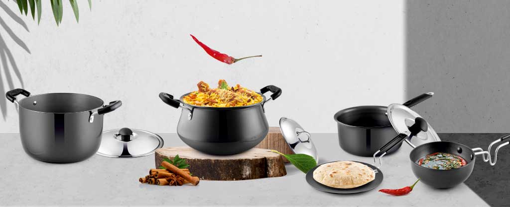 Hard Anodised Cookware